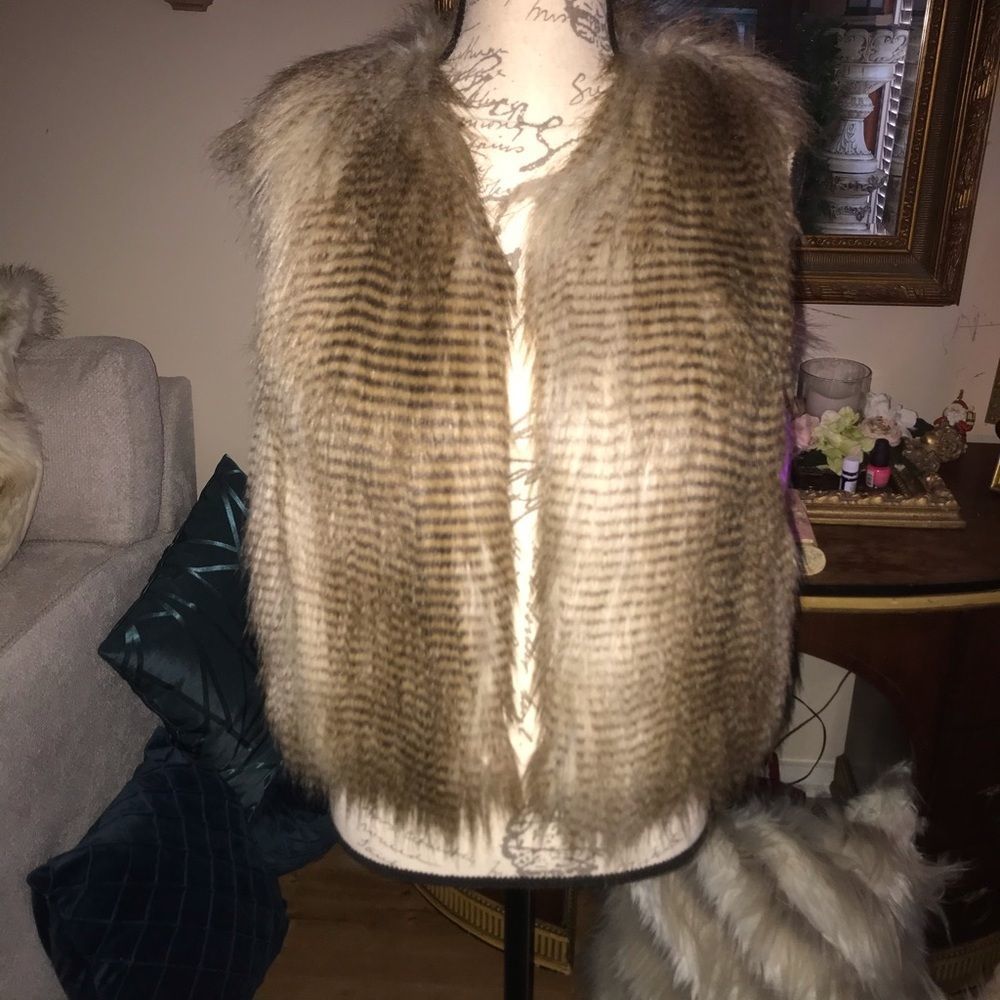 🔥🔥ABSOLUTELY GORGEOUS FAUX FUR VEST.
